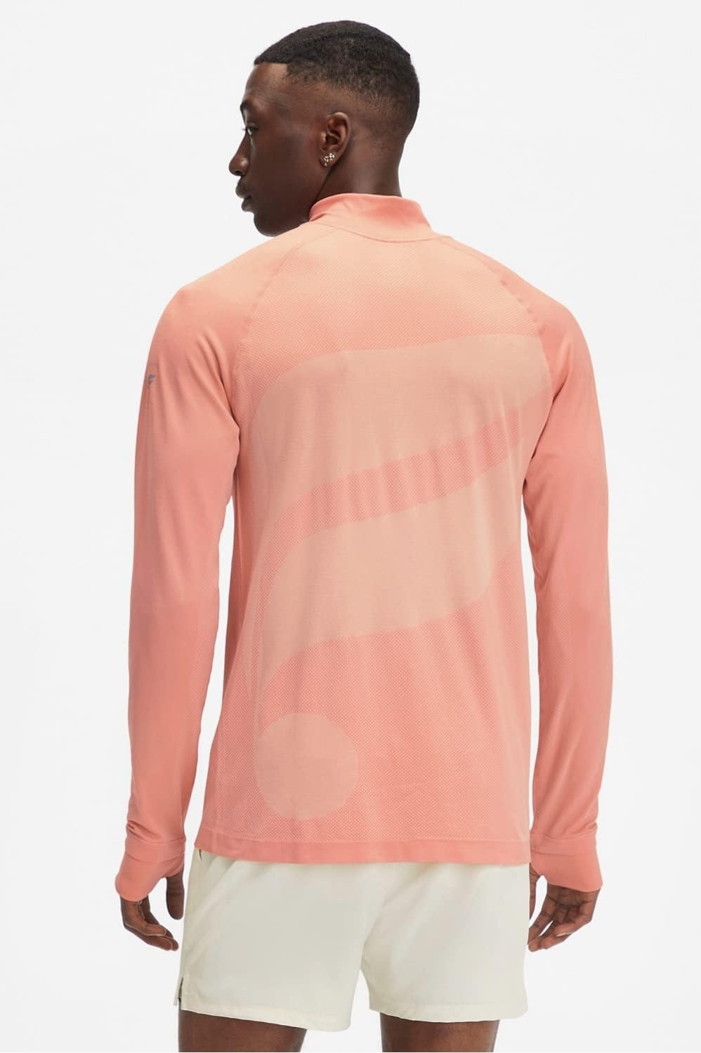 image:imageFabletics Mens The Training Day 14 Zip Training Performance Athletic Breathable 4Way StretchTuscany Clay Exploded