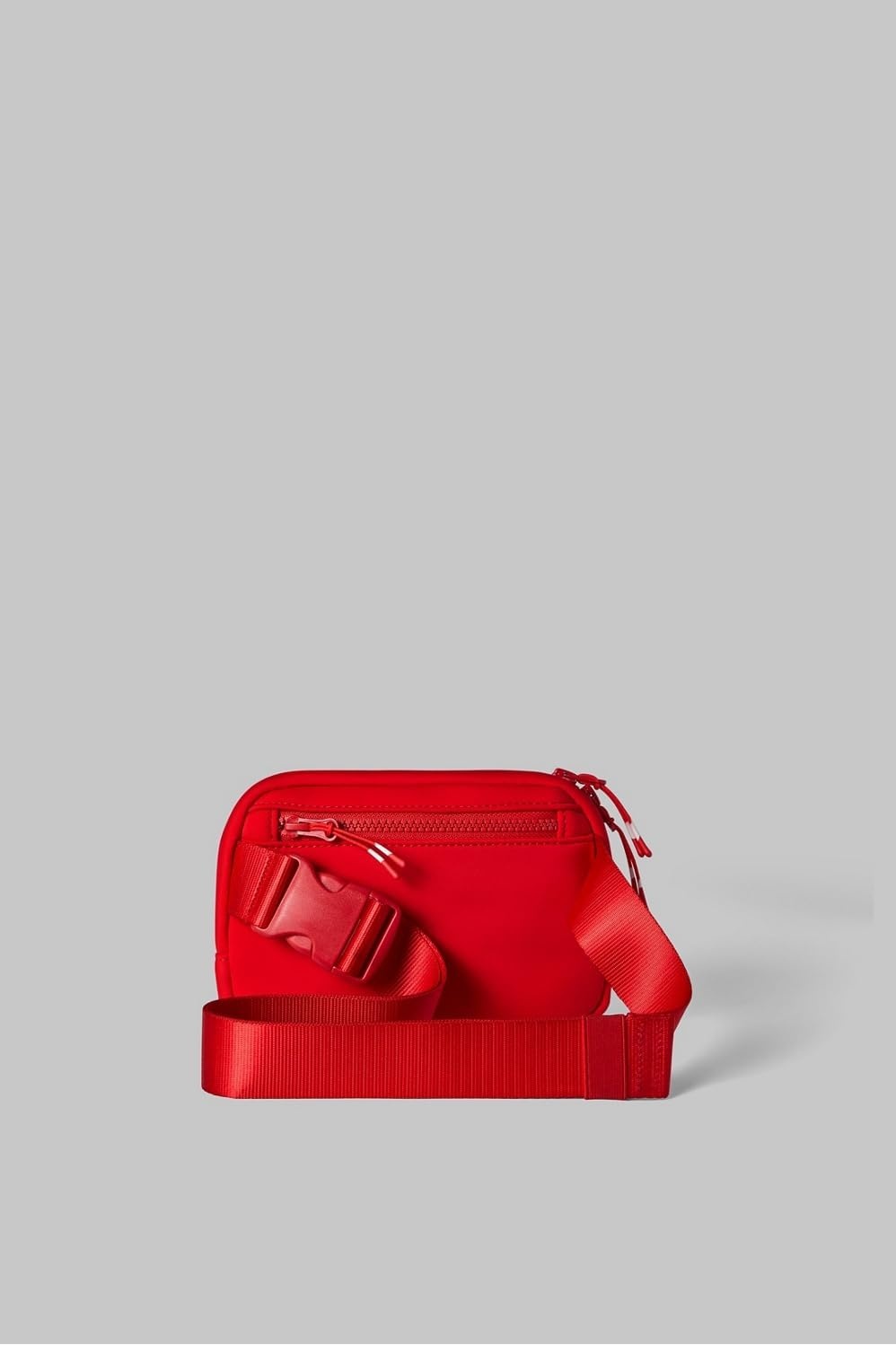 image:imageFabletics The Belt Bag Quick Dry Zip Pockets Clear OSHeated Red Neoprene