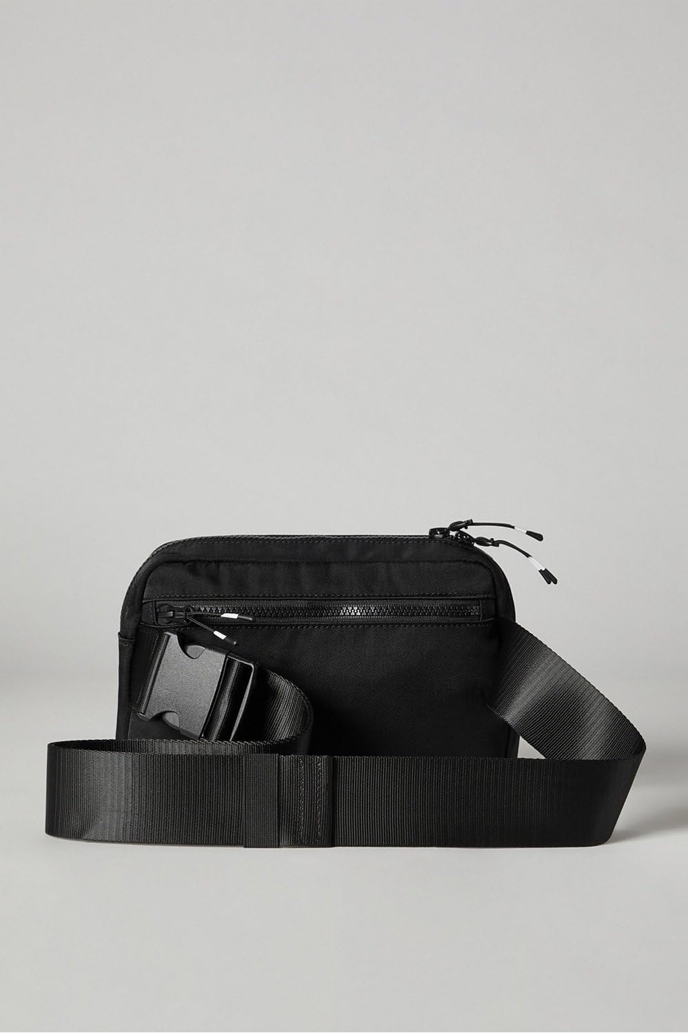 image:imageFabletics The Big Belt Bag Quick Dry Zip Pockets Hidden Pockets Reflective Black OSBlack
