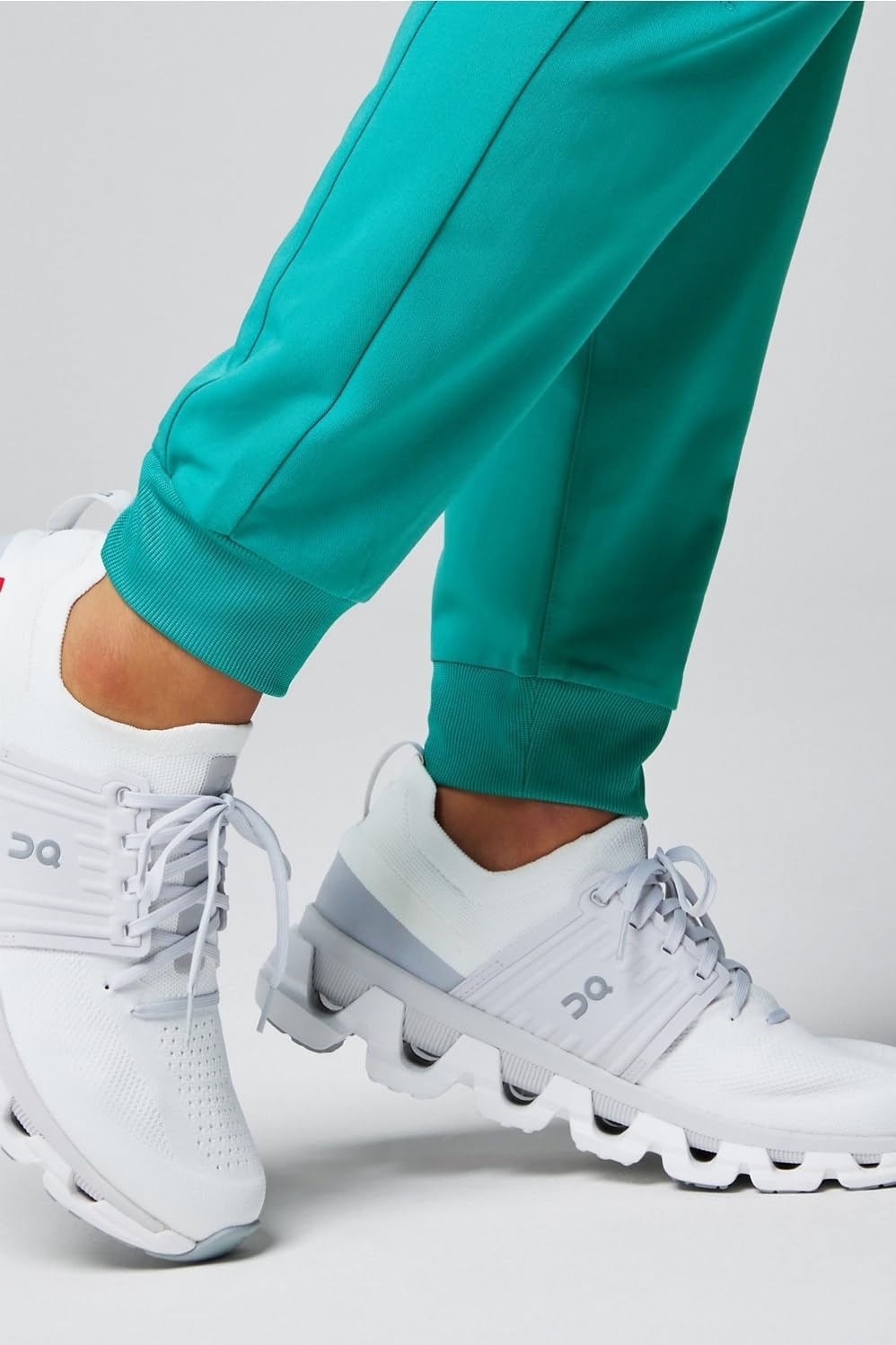 image:imageFabletics Womens Active Scrub Jogger MotionTech PocketPacked Lightweight WrinkleResist SemiSlim FitBlue Lagoon