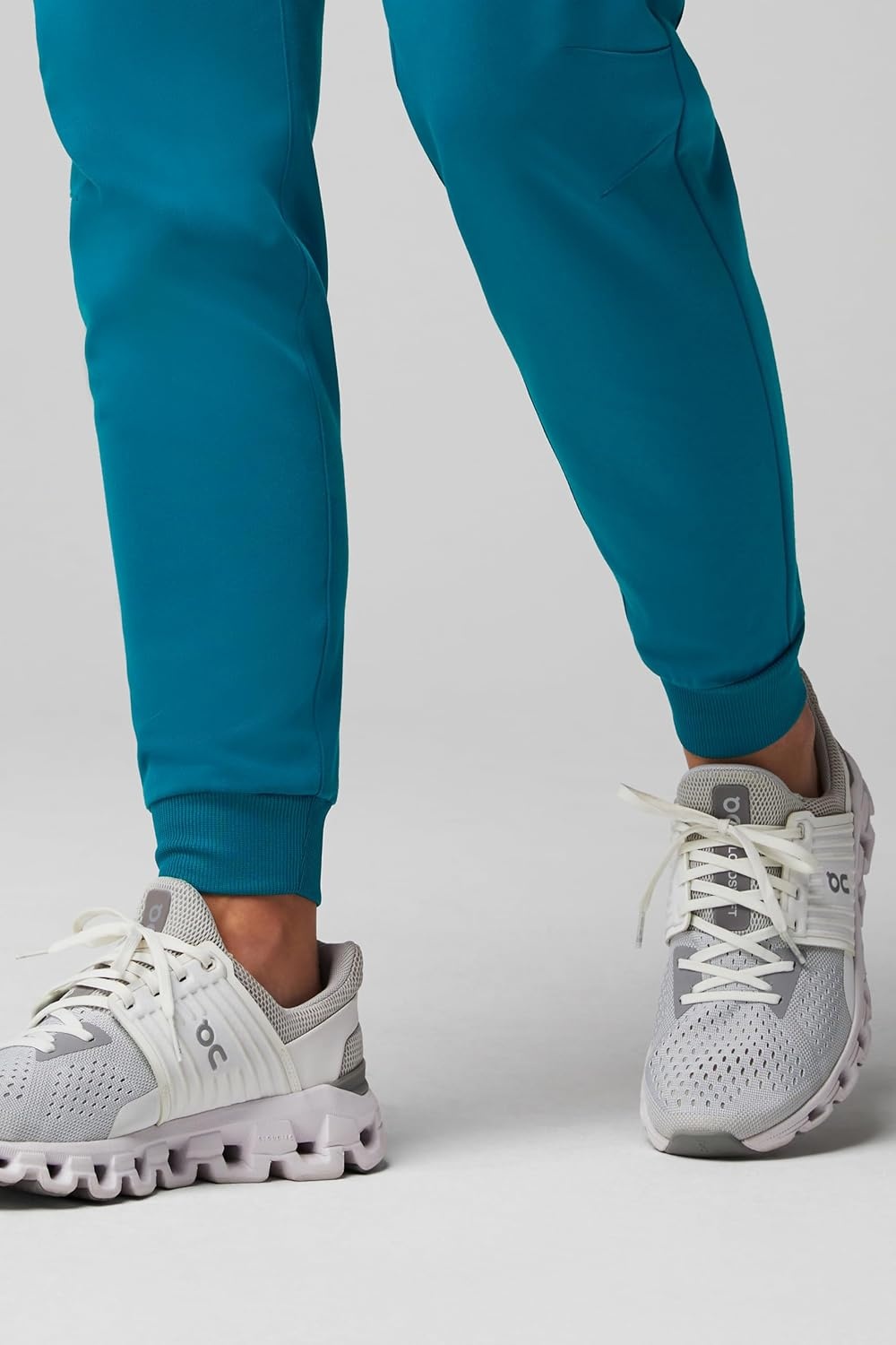 image:imageFabletics Womens Active Scrub Jogger MotionTech PocketPacked Lightweight WrinkleResist SemiSlim FitCaribbean Blue