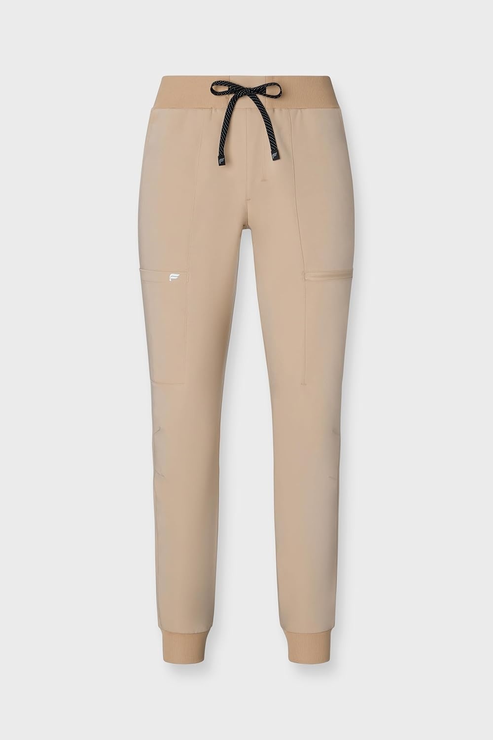 image:imageFabletics Womens Active Scrub Jogger MotionTech PocketPacked Lightweight WrinkleResist SemiSlim FitChai