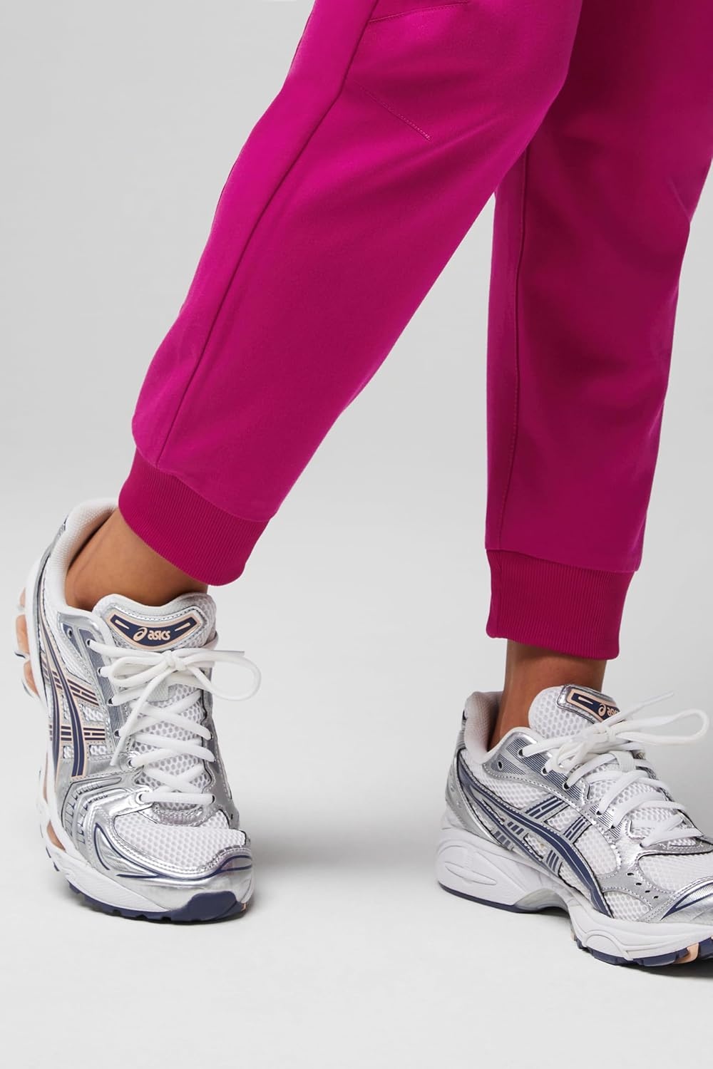 image:imageFabletics Womens Active Scrub Jogger MotionTech PocketPacked Lightweight WrinkleResist SemiSlim FitHibiscus