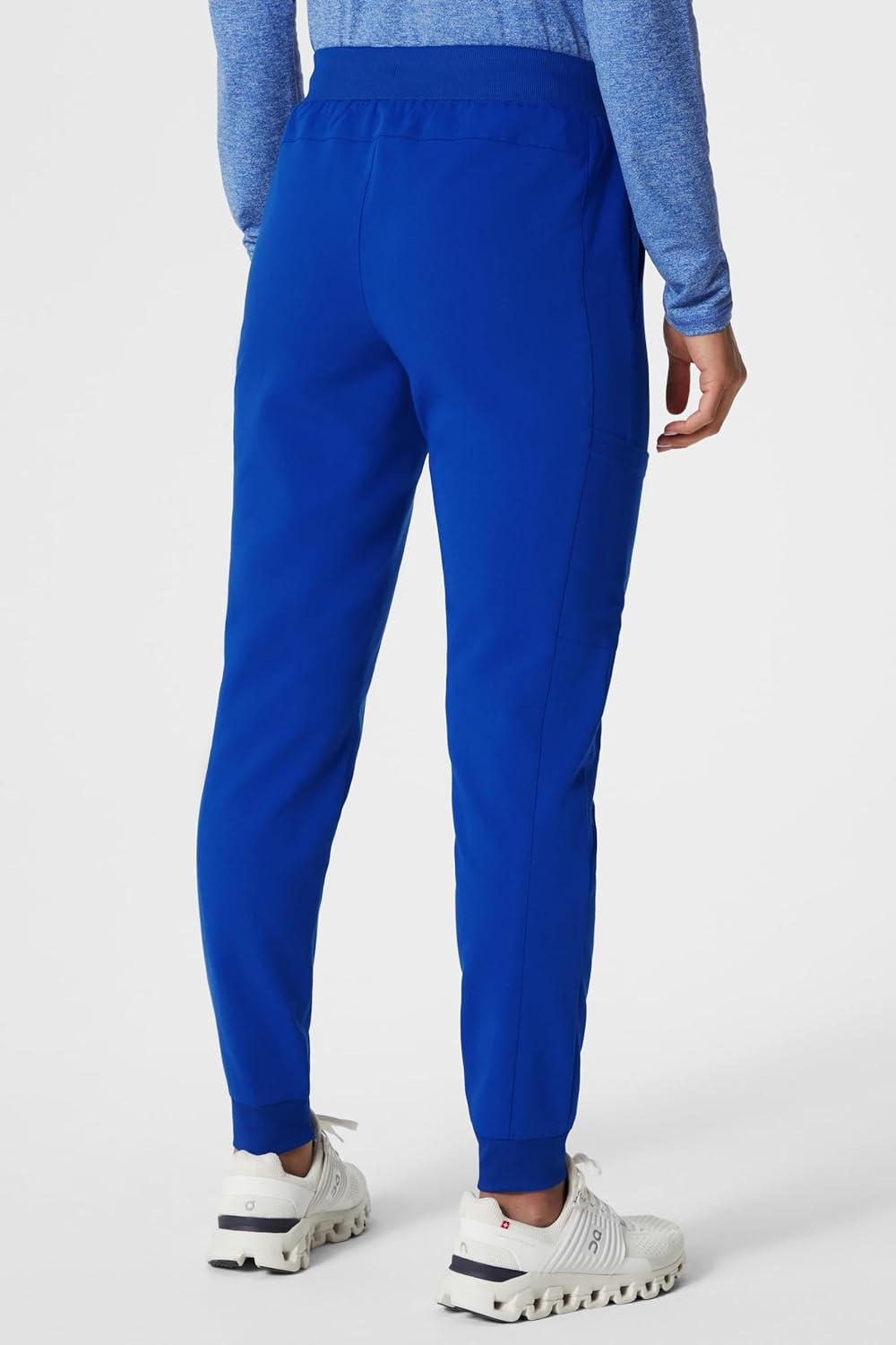 image:imageFabletics Womens Active Scrub Jogger MotionTech PocketPacked Lightweight WrinkleResist SemiSlim FitRoyal Blue