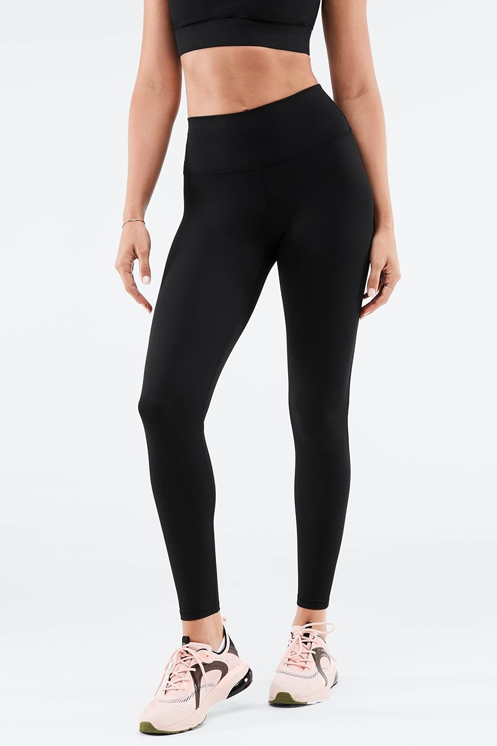 image:imageFabletics Womens Define HighWaisted Legging Workout Yoga Running Athletic Active Maximum Compression FlatteringBlack