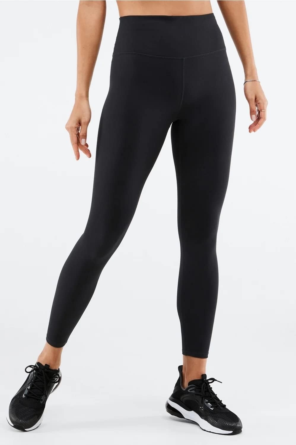 image:imageFabletics Womens Define HighWaisted Legging Workout Yoga Running Athletic Active Maximum Compression FlatteringBlack