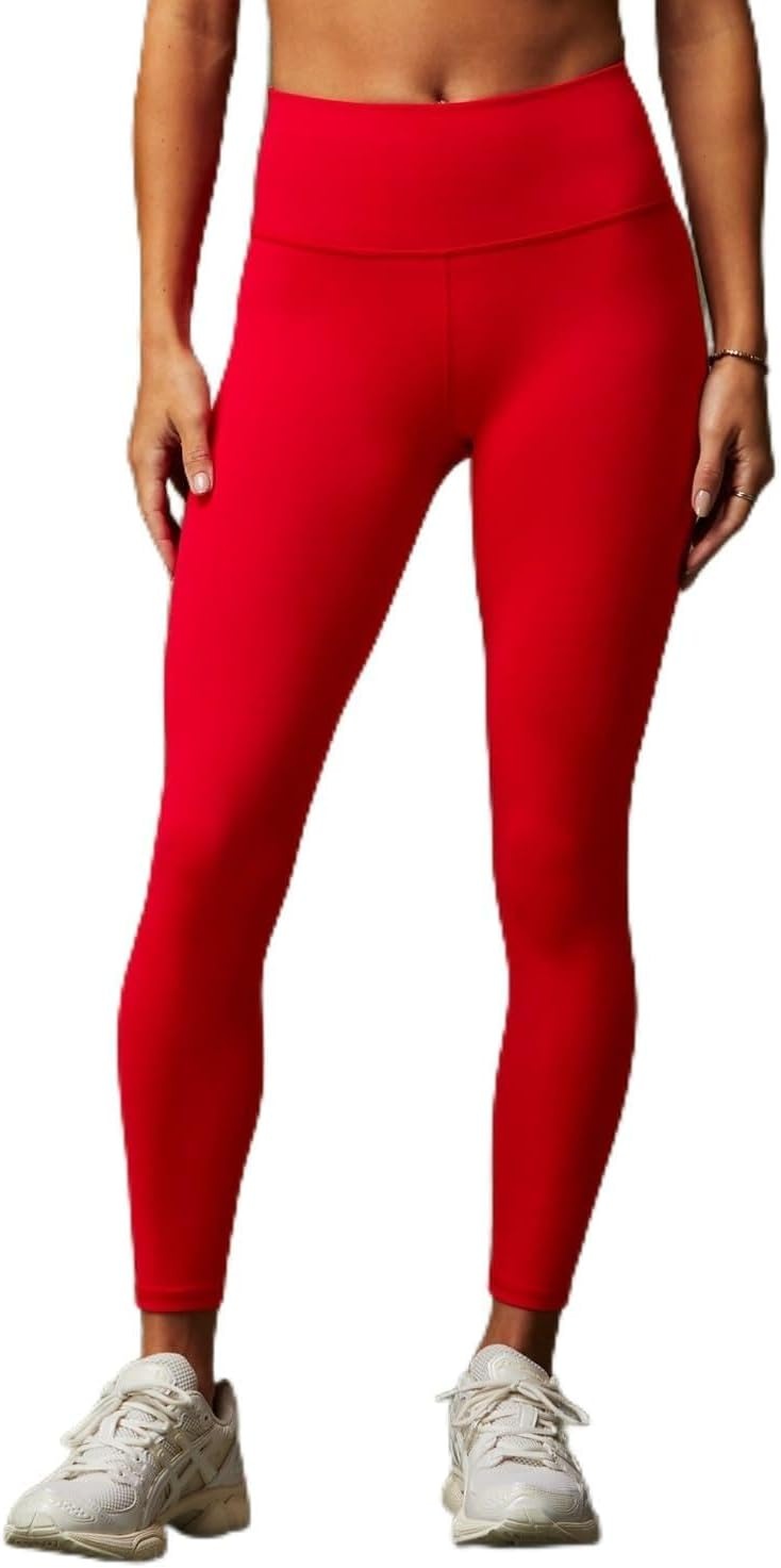 image:imageFabletics Womens Define HighWaisted Legging Workout Yoga Running Athletic Active Maximum Compression FlatteringHeated Red