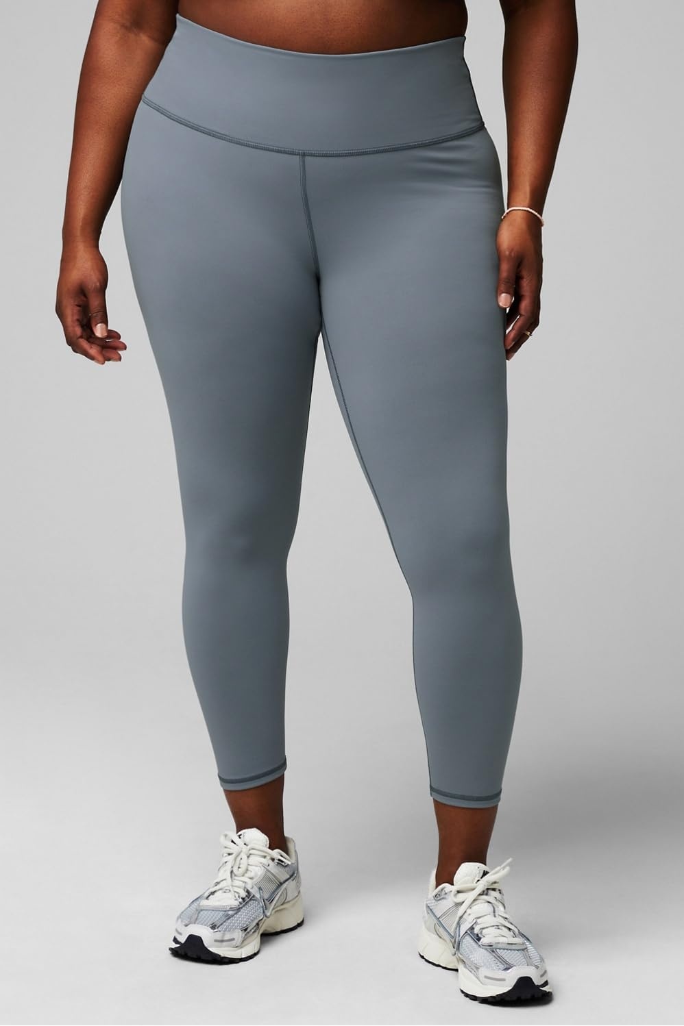 image:imageFabletics Womens Define HighWaisted Legging Workout Yoga Running Athletic Active Maximum Compression FlatteringStormcloud