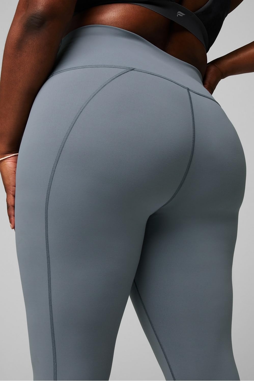 image:imageFabletics Womens Define HighWaisted Legging Workout Yoga Running Athletic Active Maximum Compression FlatteringStormcloud