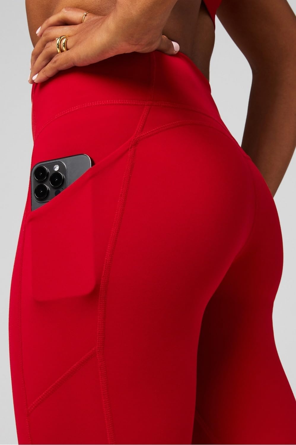 image:imageFabletics Womens Oasis PureLuxe HighWaisted LeggingHolly Berry