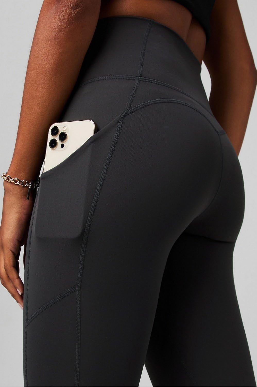 image:imageFabletics Womens Oasis PureLuxe HighWaisted LeggingMidnight