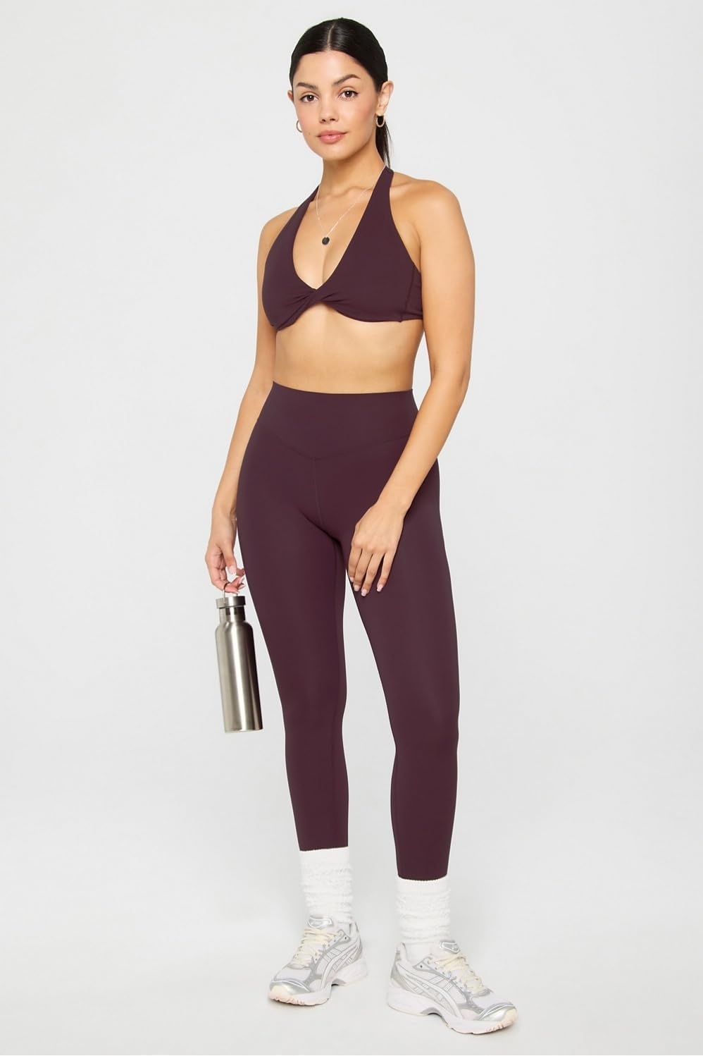image:imageFabletics Womens Oasis PureLuxe HighWaisted LeggingOxblood