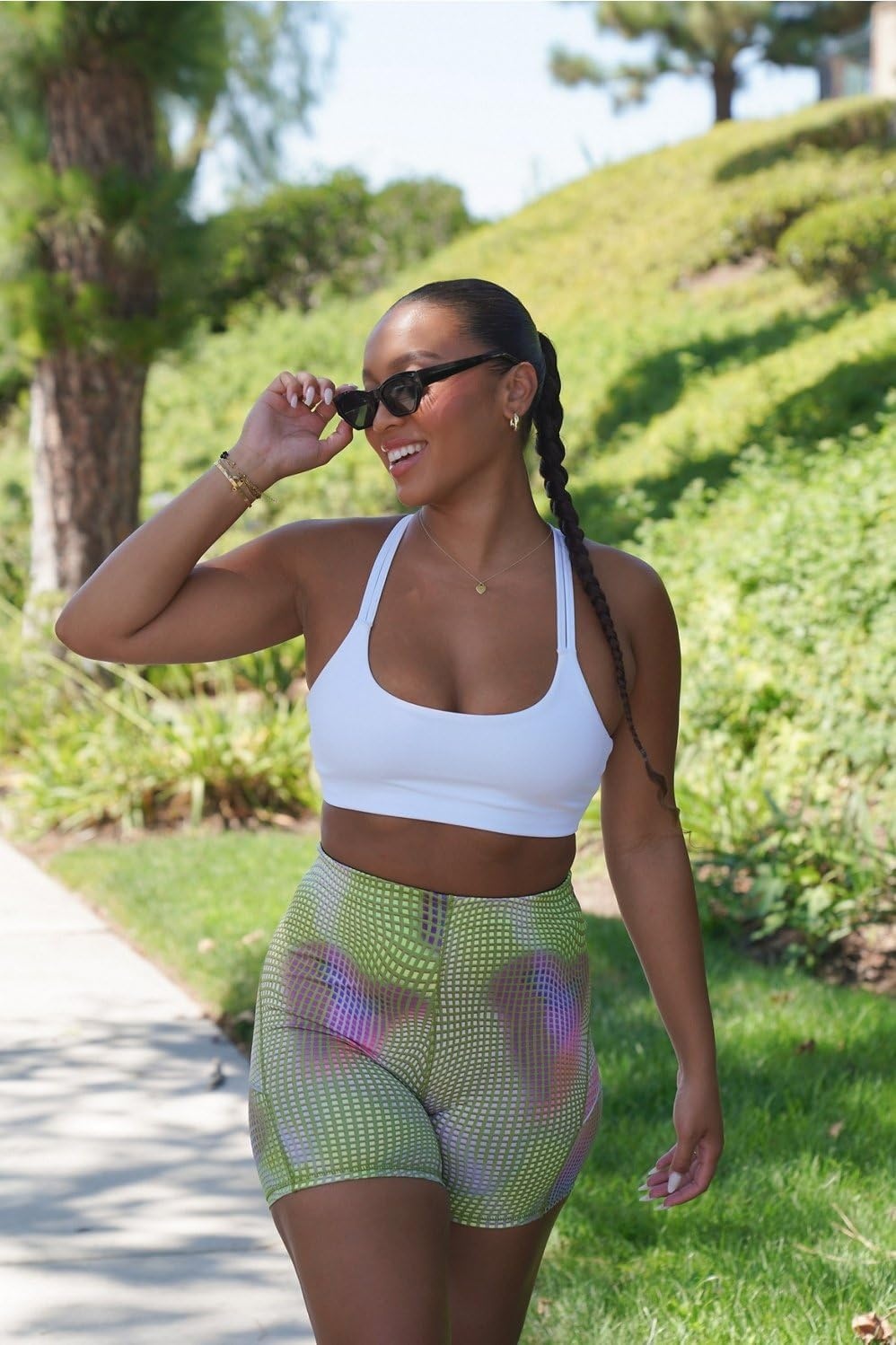 image:imageFabletics Womens Principal LowImpact BraClassic White