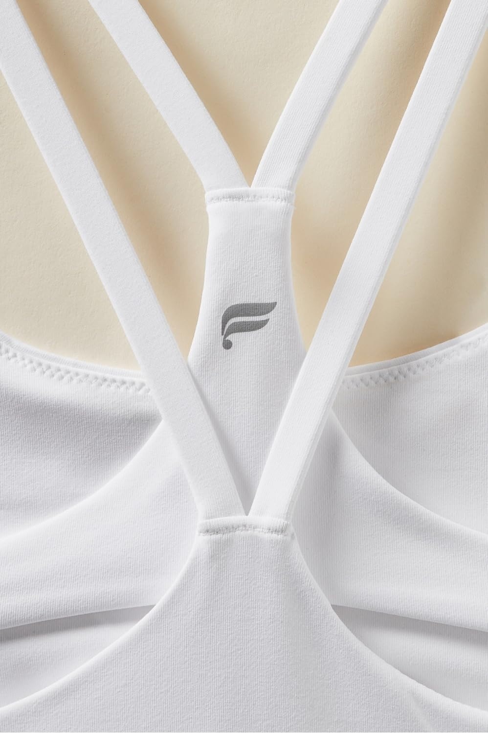 image:imageFabletics Womens Principal LowImpact BraClassic White