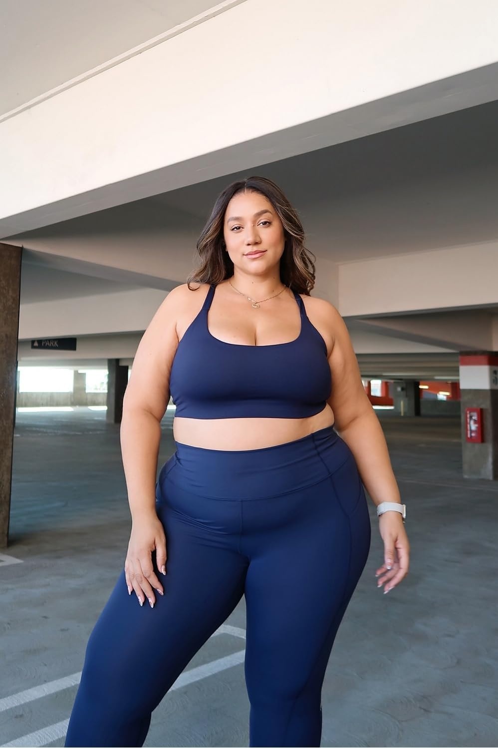 image:imageFabletics Womens Principal LowImpact BraDeep Navy