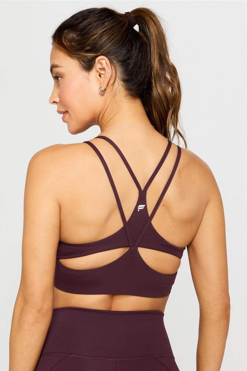 image:imageFabletics Womens Principal LowImpact BraOxblood