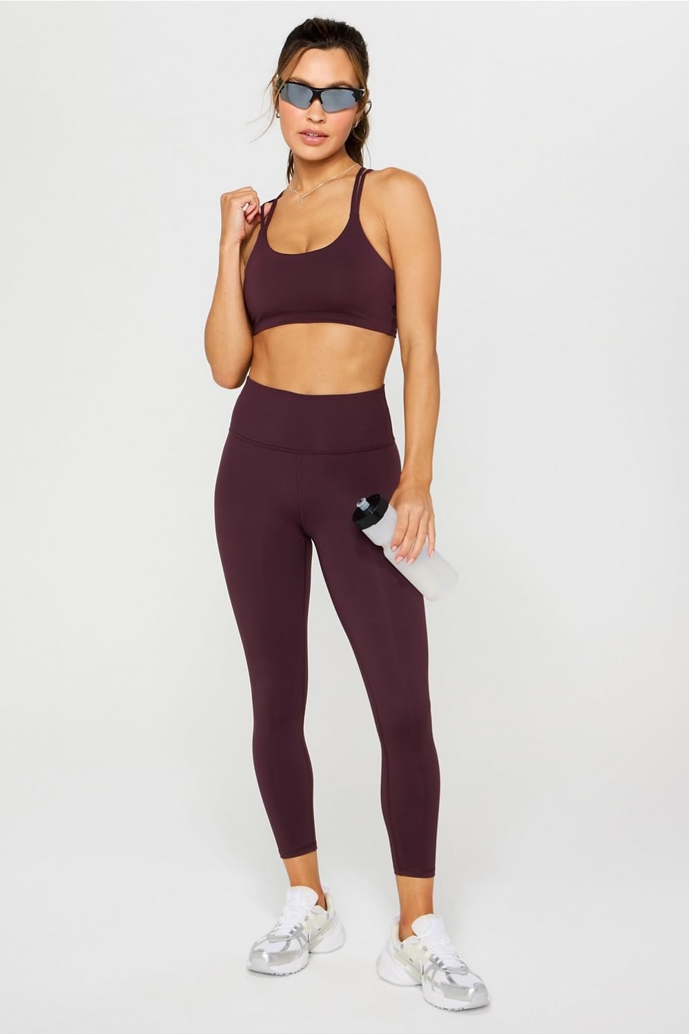 image:imageFabletics Womens Principal LowImpact BraOxblood