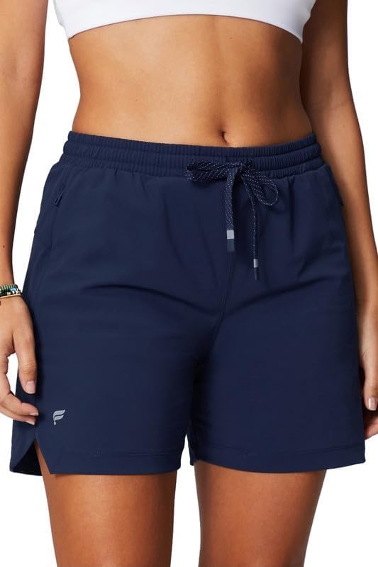 image:imageFabletics Womens The One Short MoistureWicking QuickDryDeep Navy