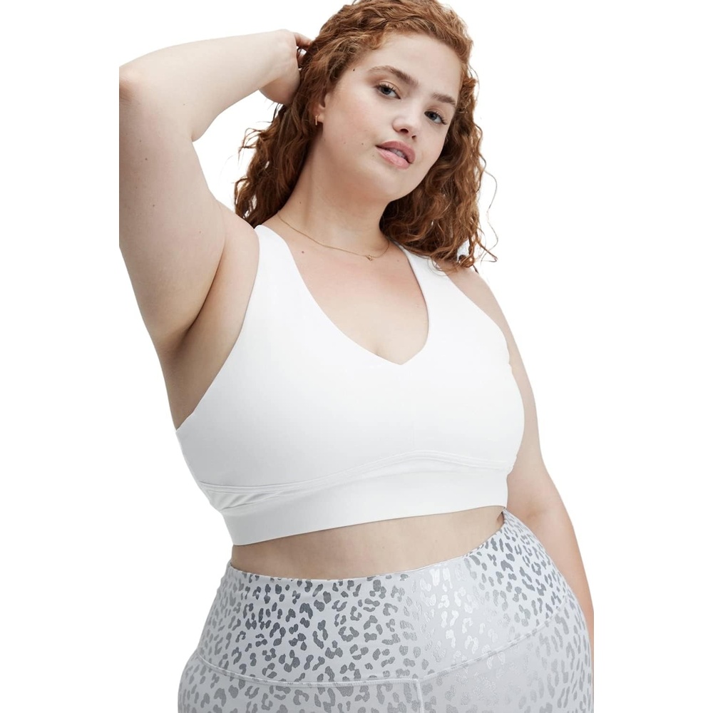 image:imageFabletics All Day Every Day BraWhite