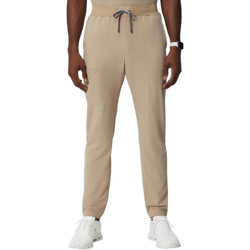 image:imageFabletics Mens Intake Scrub Pant MotionTech 4Way Stretch PocketPacked WrinkleResist SemiSlim FitChai
