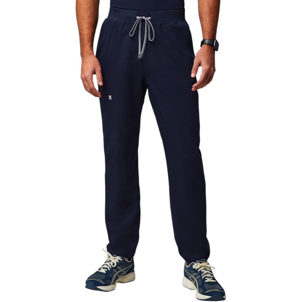 image:imageFabletics Mens Intake Scrub Pant MotionTech 4Way Stretch PocketPacked WrinkleResist SemiSlim FitNavy