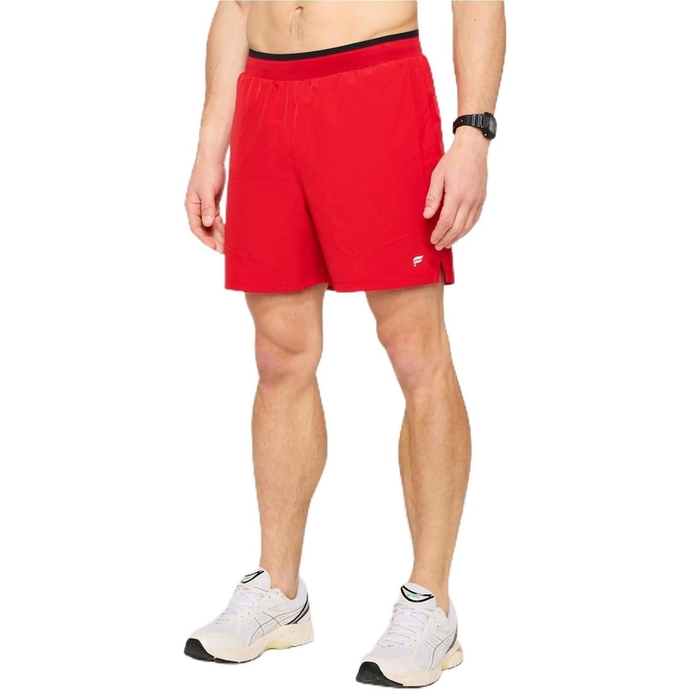 image:imageFabletics Mens The Fundamental Short II Workout Running Training Gym Yoga Ultra LightweightHeated Red