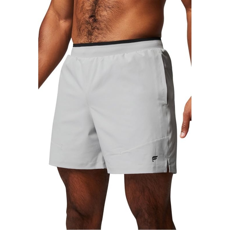 image:imageFabletics Mens The Fundamental Short II Workout Running Training Gym Yoga Ultra LightweightMineral Grey