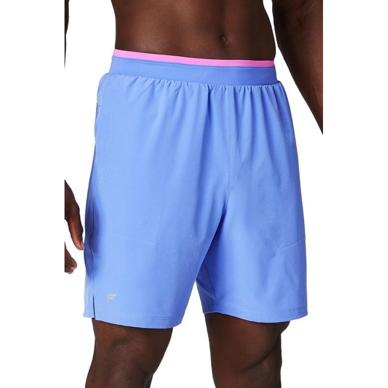 image:imageFabletics Mens The Fundamental Short II Workout Running Training Gym Yoga Ultra LightweightPeriwinkle Punch