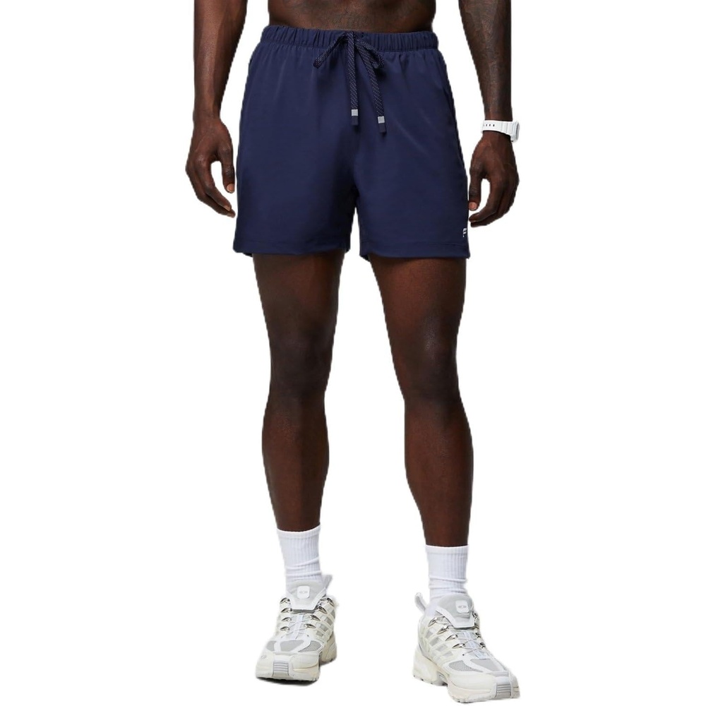 image:imageFabletics Mens The One Short Lined Training Swimming Lightweight QuickDry Zip Pocket Stretch WovenDeep Navy