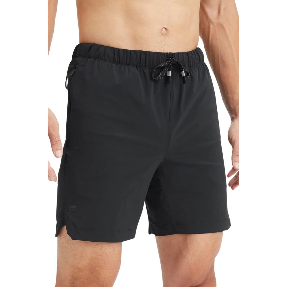 image:imageFabletics Mens The One Short Unlined Training Swimming Lightweight QuickDry Zip Pocket Stretch WovenBlack