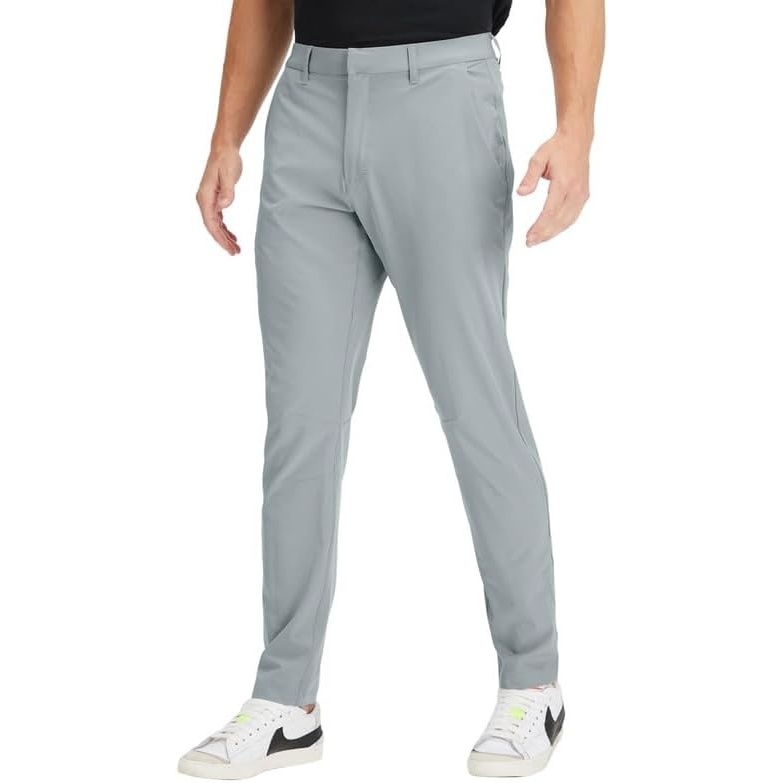 image:imageFabletics Mens The Only Pant External Pocket WaterRepellent Zip Pockets LightweightShadow Grey