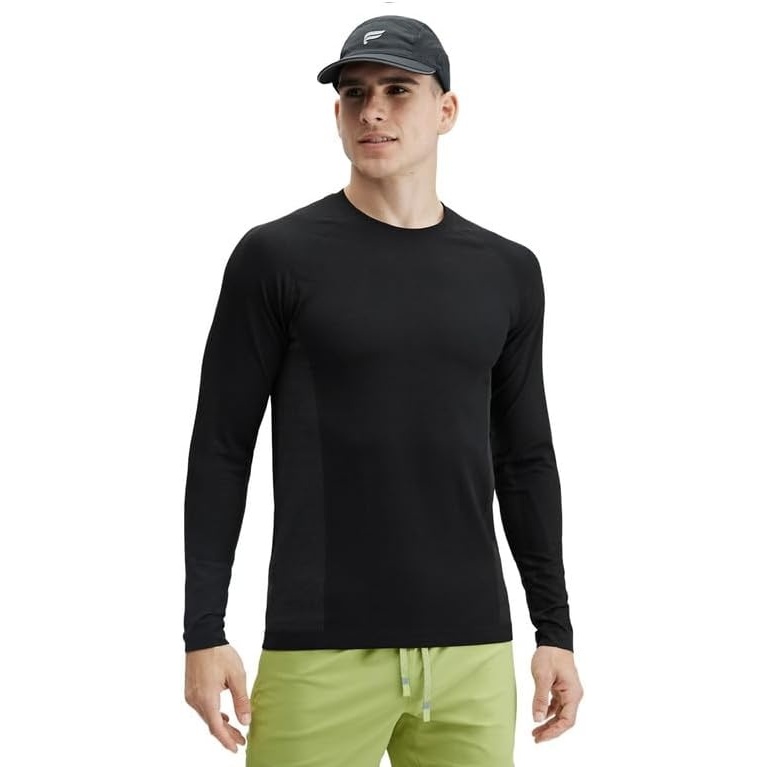 image:imageFabletics Mens The Training Day Tee Performance Running Workout Gym Breathable 4Way StretchBlack