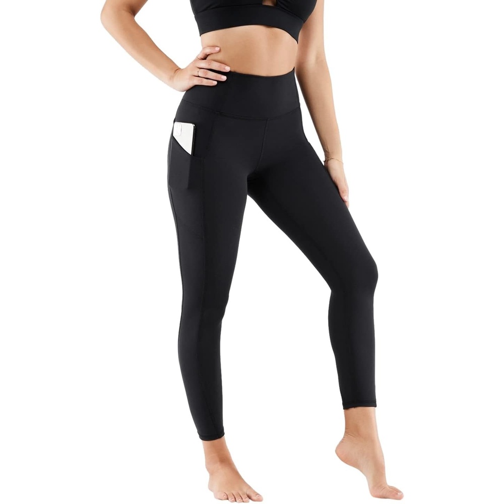 image:imageFabletics Womens Oasis PureLuxe HighWaisted LeggingBlack