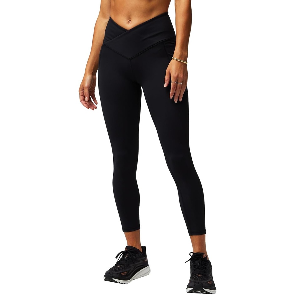 image:imageFabletics Womens Oasis PureLuxe HighWaisted LeggingBlack Crossover