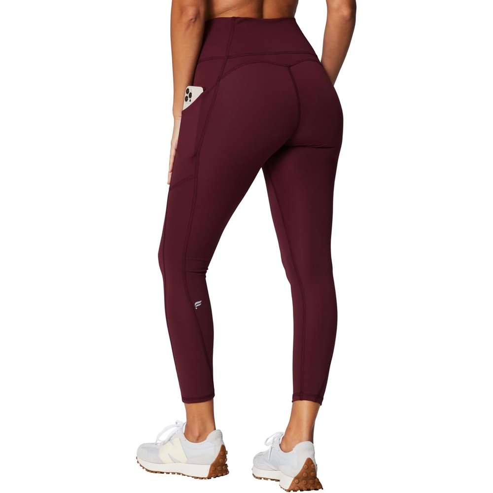 image:imageFabletics Womens Oasis PureLuxe HighWaisted LeggingMerlot