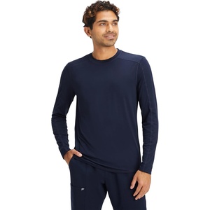 Fabletics Men’s Everyday Long-Sleeve Underscrub(Navy)