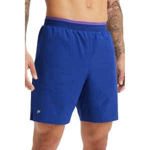 Fabletics Men’s The Fundamental Short II, Workout, Running, Training, Gym, Yoga, Ultra Lightweight(French Blue)