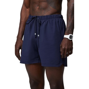 Fabletics Men’s The One Short (Unlined), Training, Swimming, Lightweight, Quick-Dry, Zip Pocket, Stretch Woven(Deep Navy)