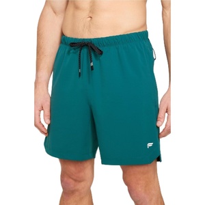 Fabletics Men’s The One Short (Unlined), Training, Swimming, Lightweight, Quick-Dry, Zip Pocket, Stretch Woven(Green Abyss)