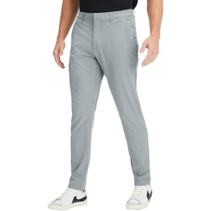 Fabletics Men’s The Only Pant, External Pocket, Water-Repellent, Zip Pockets, Lightweight(Shadow Grey)