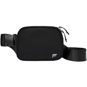 Fabletics The Belt Bag, Quick Dry, Zip Pockets, Clear, OS(Black)
