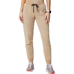 Fabletics Women’s Active Scrub Jogger – MotionTech, Pocket-Packed, Lightweight, Wrinkle-Resist, Semi-Slim Fit(Chai)