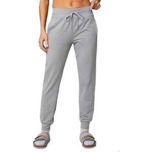 Fabletics Women’s Cloud Jersey Jogger, Buttery Soft, Recycled Fabric, Hidden Pockets, Breathable, Moisture-Wicking(Grey Heather)