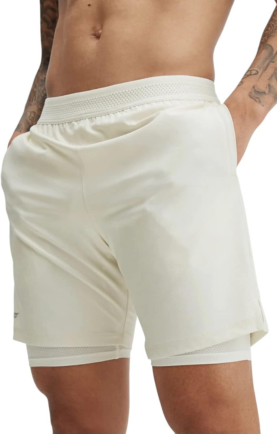 image:imageFabletics Mens The Fundamental Short Lined Workout Running Training Gym Yoga Ultra Lightweight AthleticBone