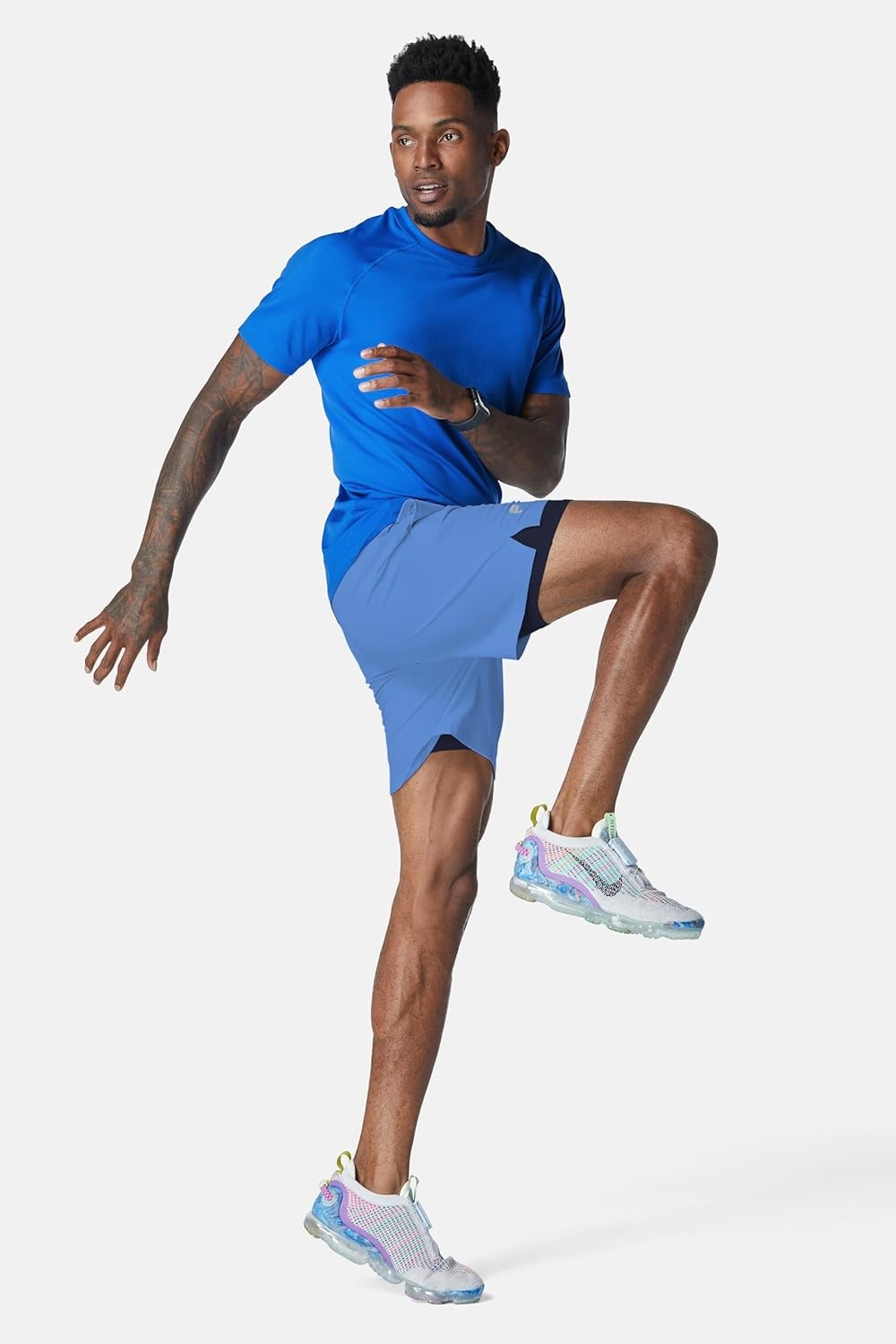 image:imageFabletics Mens The Fundamental Short Lined Workout Running Training Gym Yoga Ultra Lightweight AthleticClassic IndigoDeep Navy
