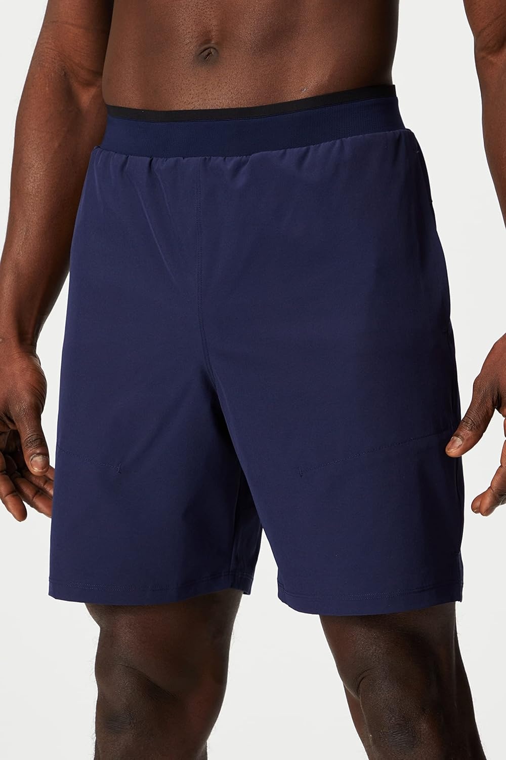 image:imageFabletics Mens The Fundamental Short Lined Workout Running Training Gym Yoga Ultra Lightweight AthleticNavy