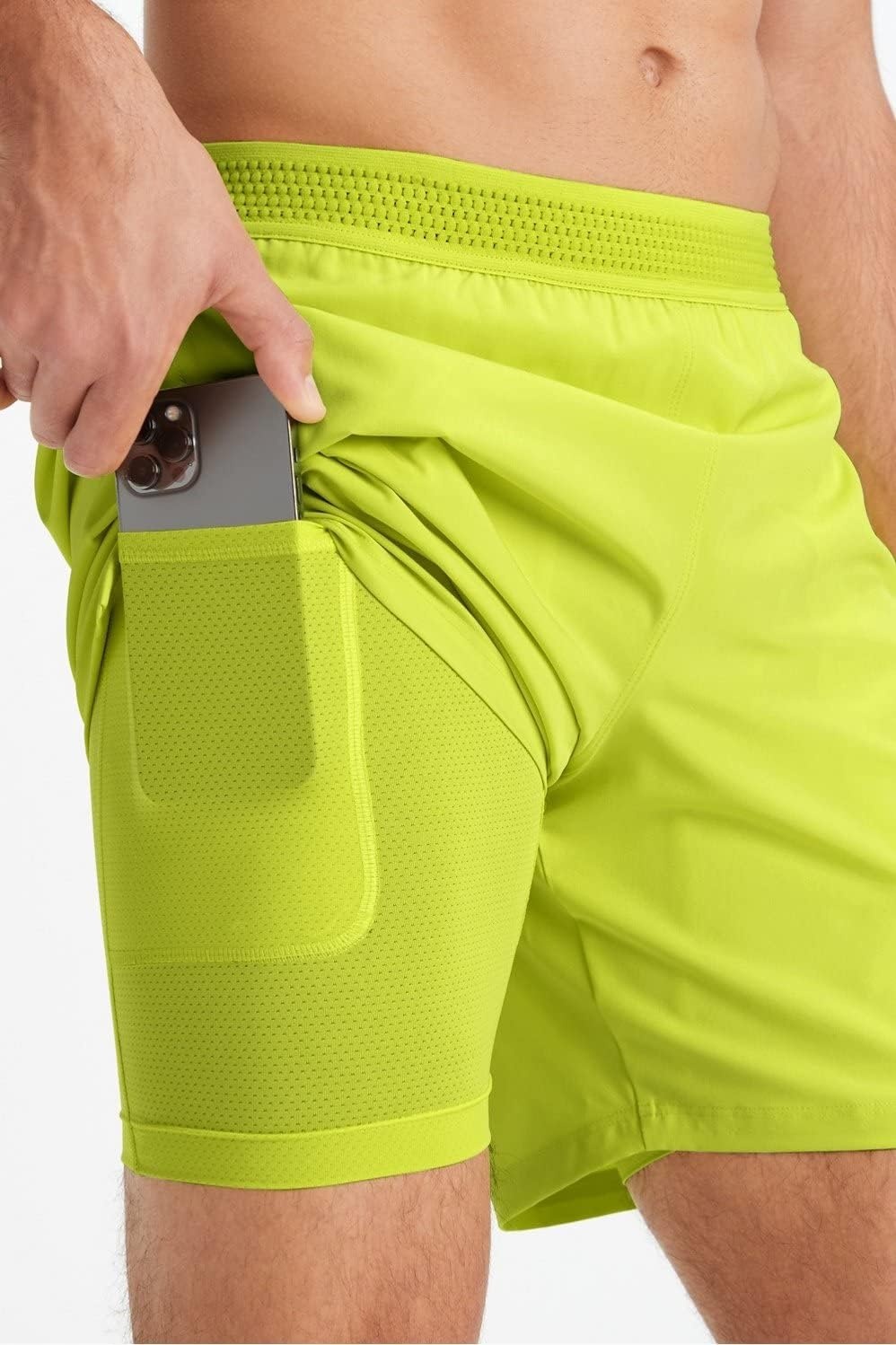 image:imageFabletics Mens The Fundamental Short Lined Workout Running Training Gym Yoga Ultra Lightweight AthleticZest