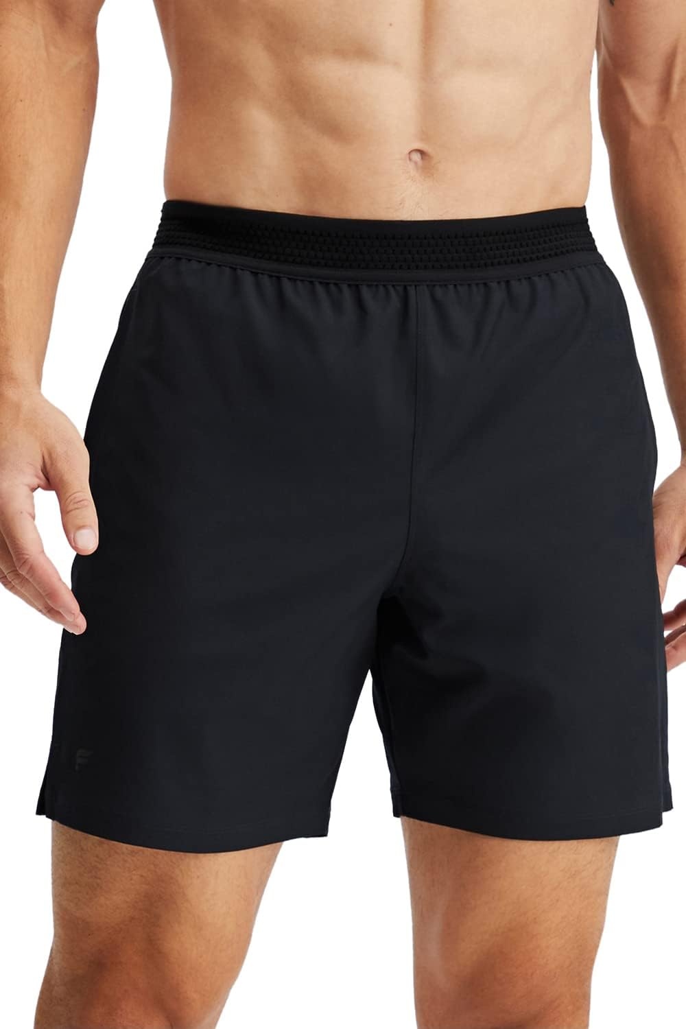 image:imageFabletics Mens The Fundamental Short Workout Running Training Gym Yoga Ultra Lightweight AthleticBlack