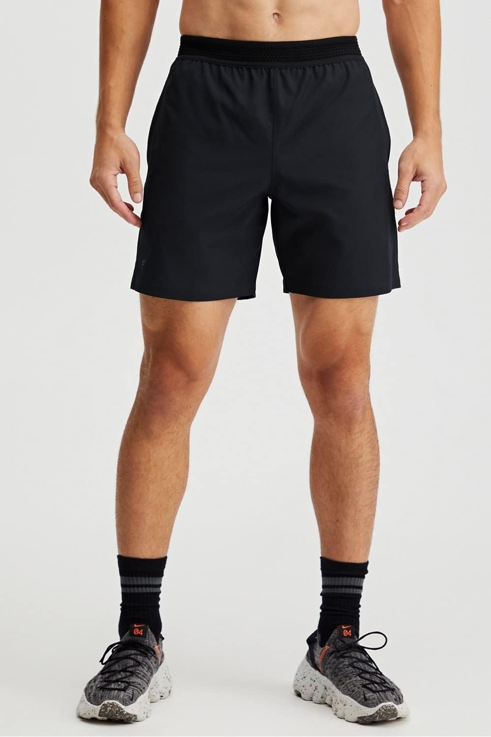 image:imageFabletics Mens The Fundamental Short Workout Running Training Gym Yoga Ultra Lightweight AthleticBlack
