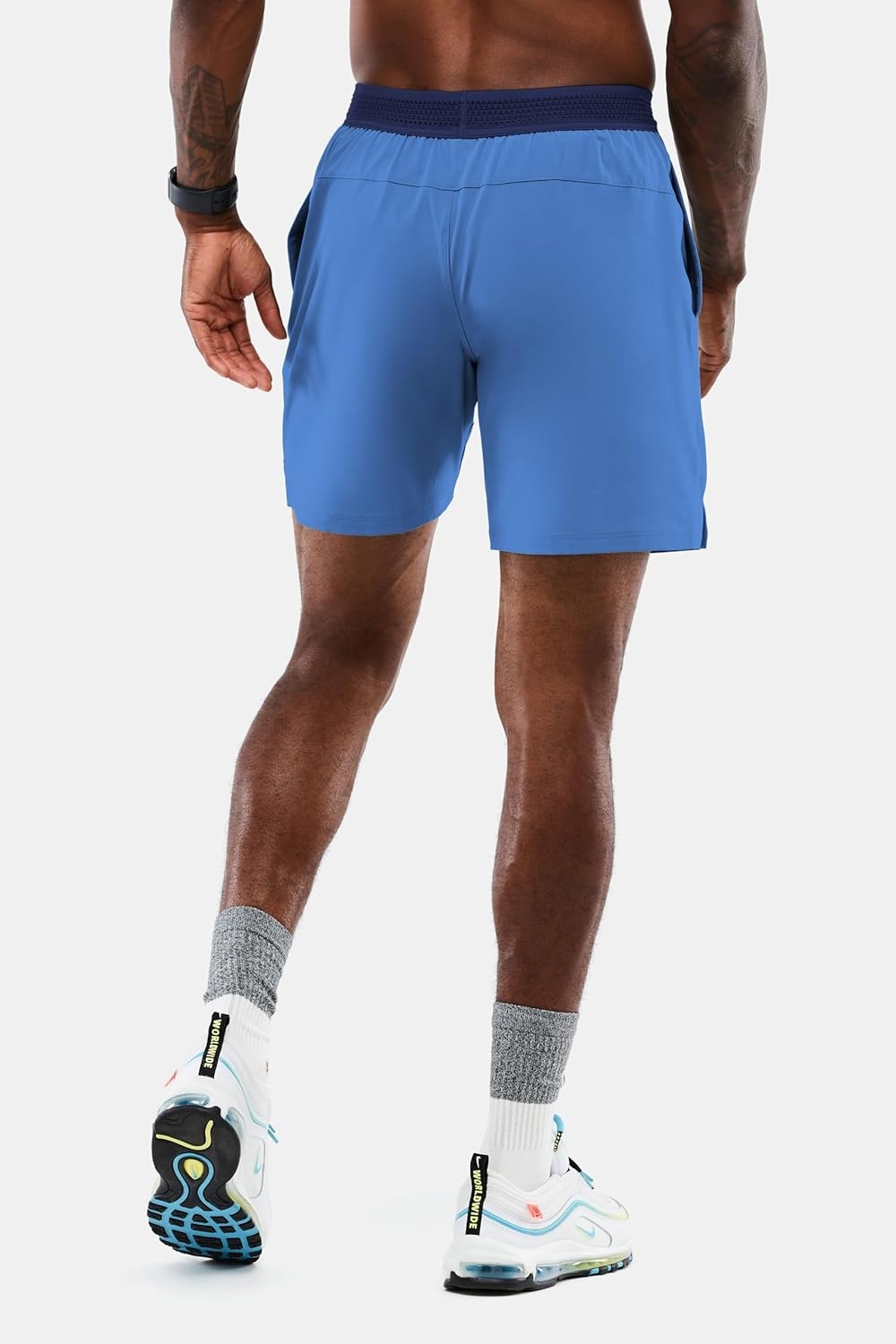 image:imageFabletics Mens The Fundamental Short Workout Running Training Gym Yoga Ultra Lightweight AthleticClassic IndigoDeep Navy
